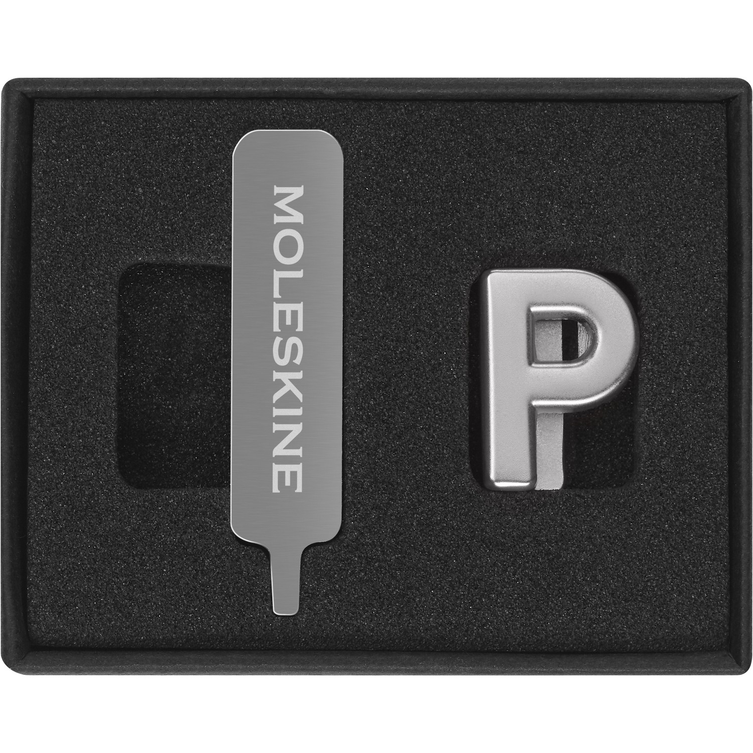 MOLESKINE PINS P SILVER