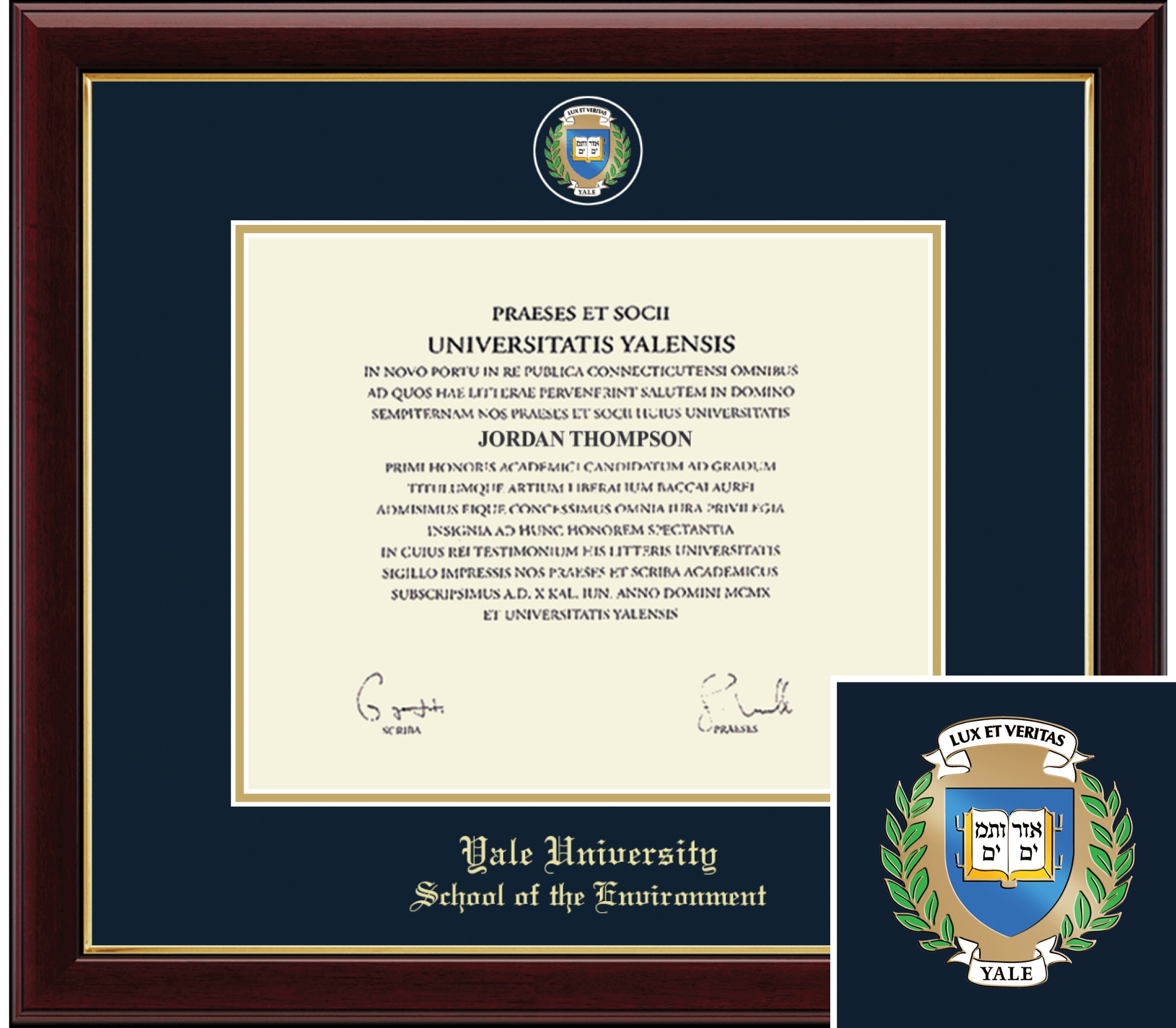 Church Hill Classics Masterpiece Environment Diploma Frame