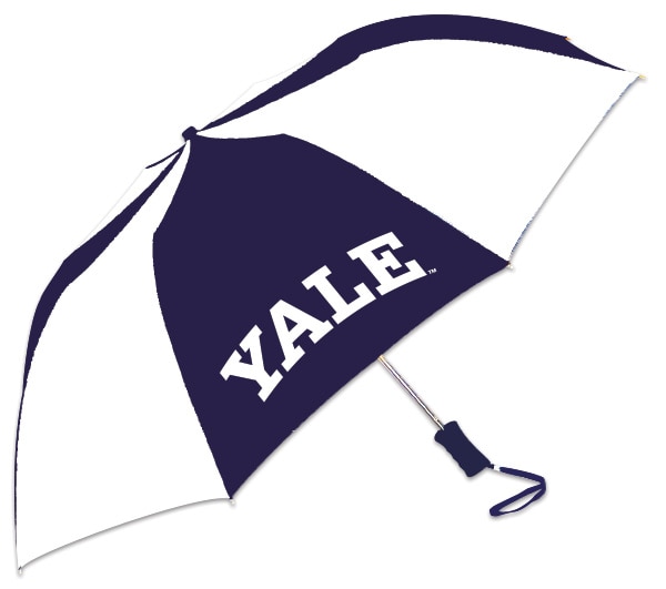 Yale Bulldogs "The Sport" 2-Tone Emblematic Umbrella Automatic Folding 48" Coverage