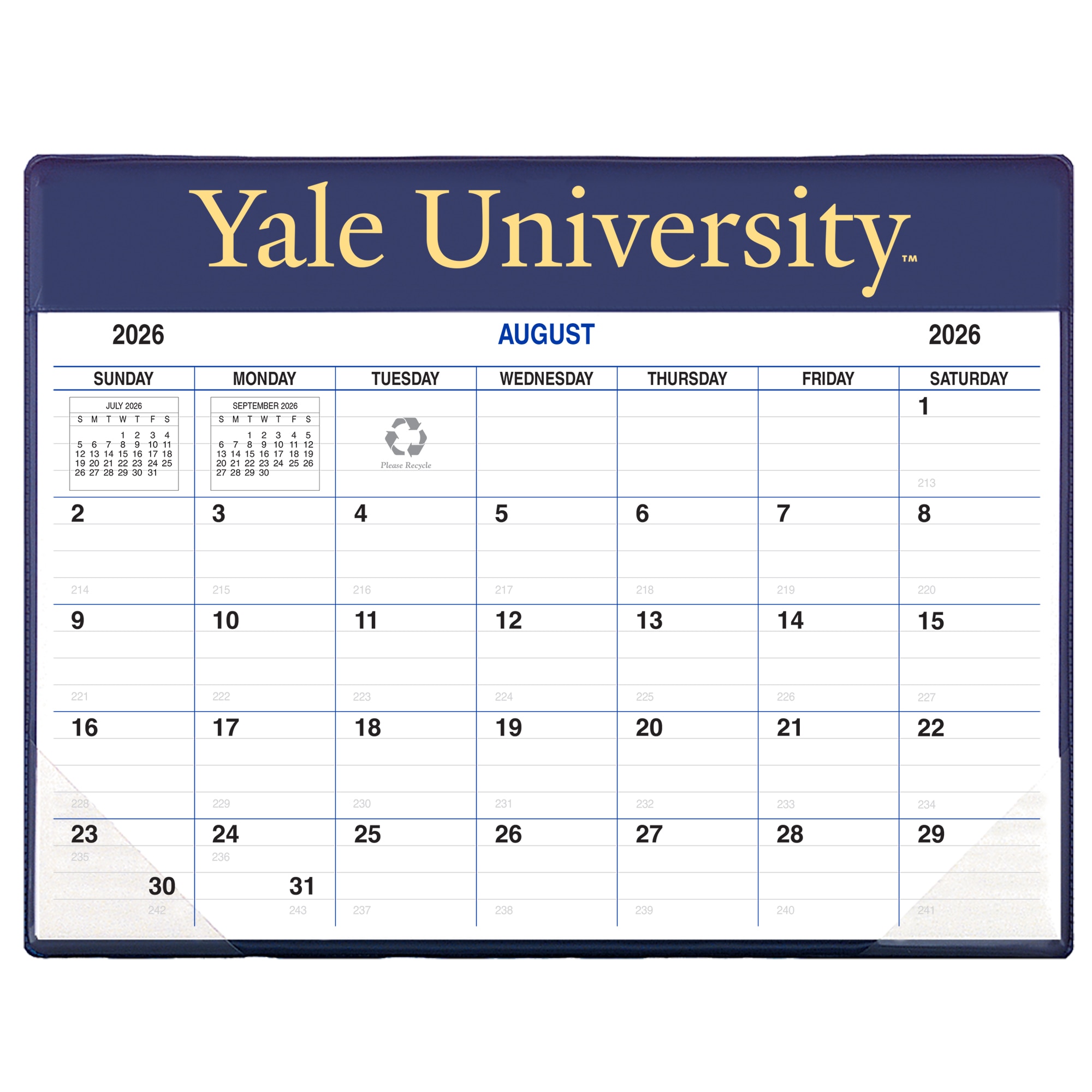 Payne '26-'27 Imprinted Academic Calendar Pad