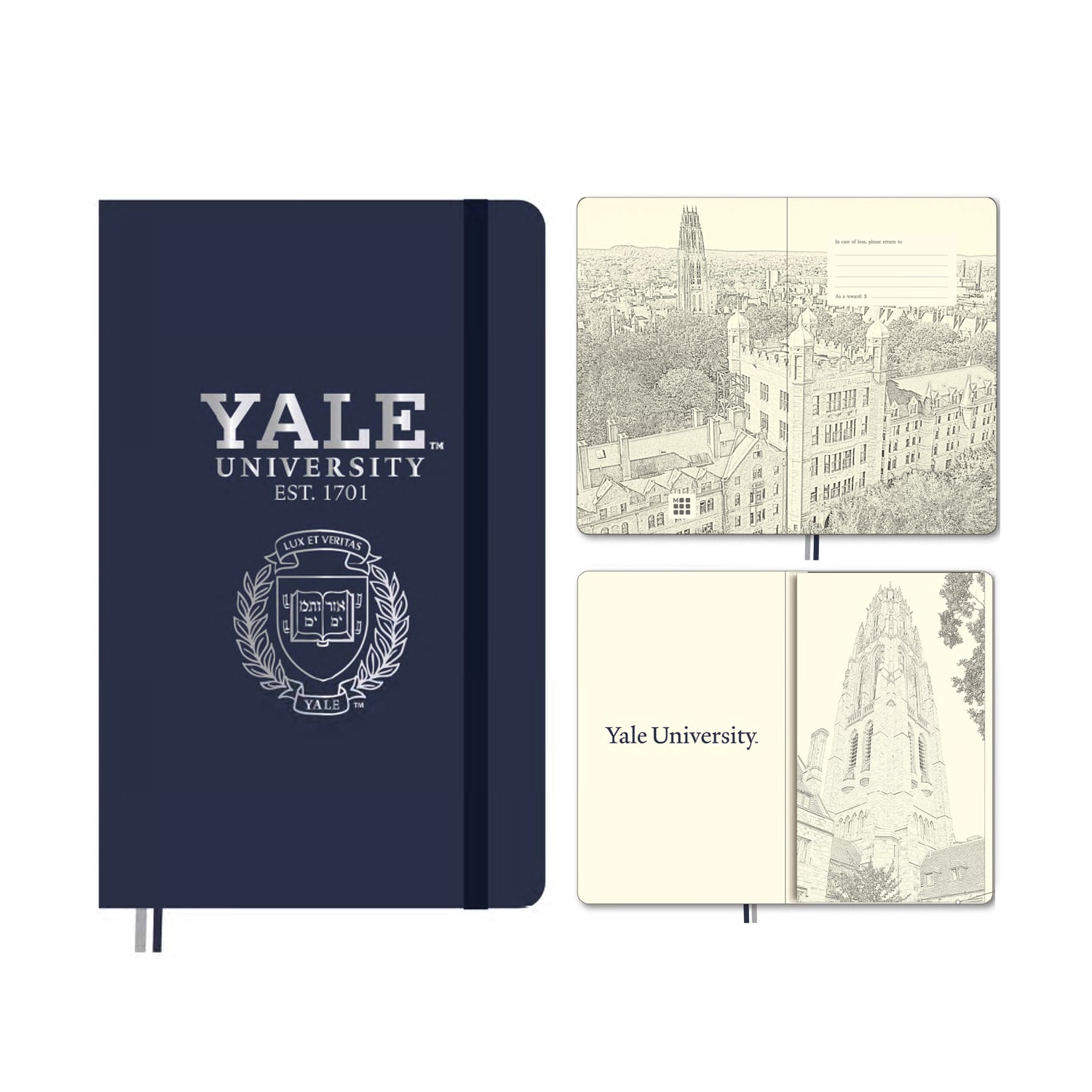 Custom Yale Moleskine Notebook