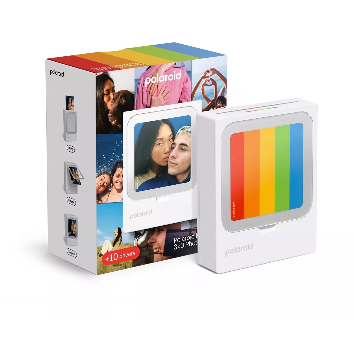 Polaroid Hi-Print 3x3Printer/Film 10Ct White