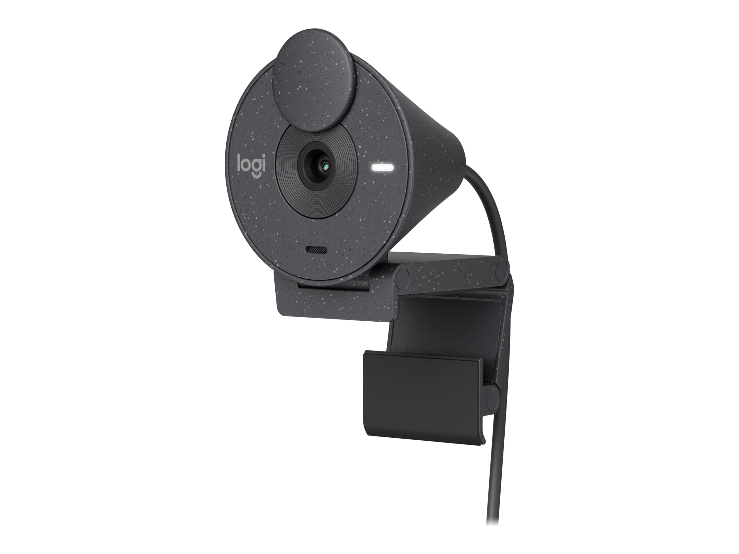Logitech Brio 300 1080p Full HD Webcam- Black