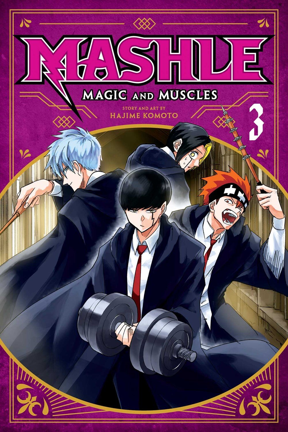Mashle: Magic and Muscles Vol. 3: MASH Burnedead and the Masked Magic User