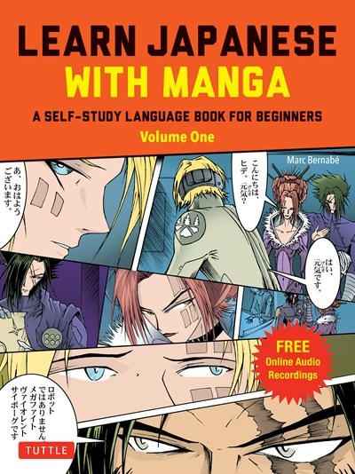 Learn Japanese with Manga Volume One: A Self-Study Language Book for Beginners - Learn to Read  Write and Speak Japanese with Manga Comic Strips! (Fre