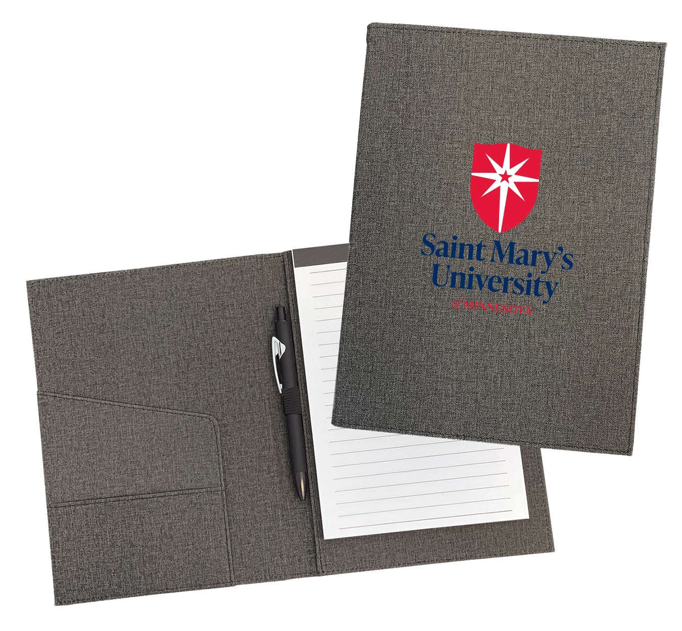 Imprinted Padfolio with Notepad