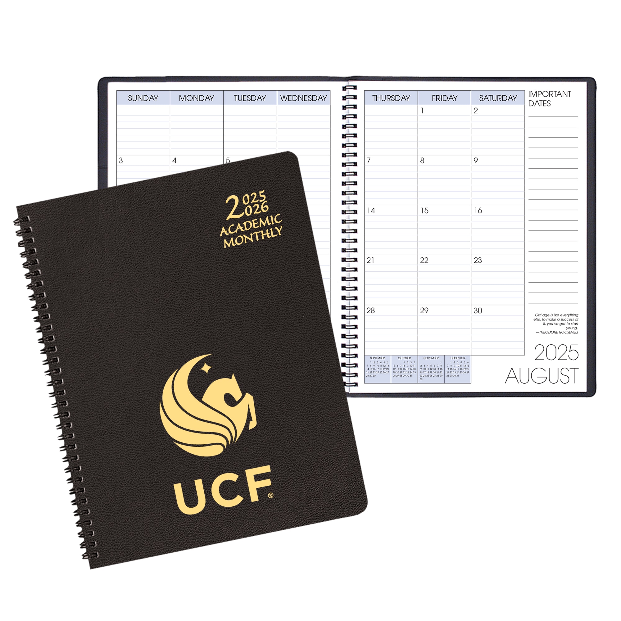 Payne 25-26 Imprinted Academic Monthly Planner 8.5"x11"