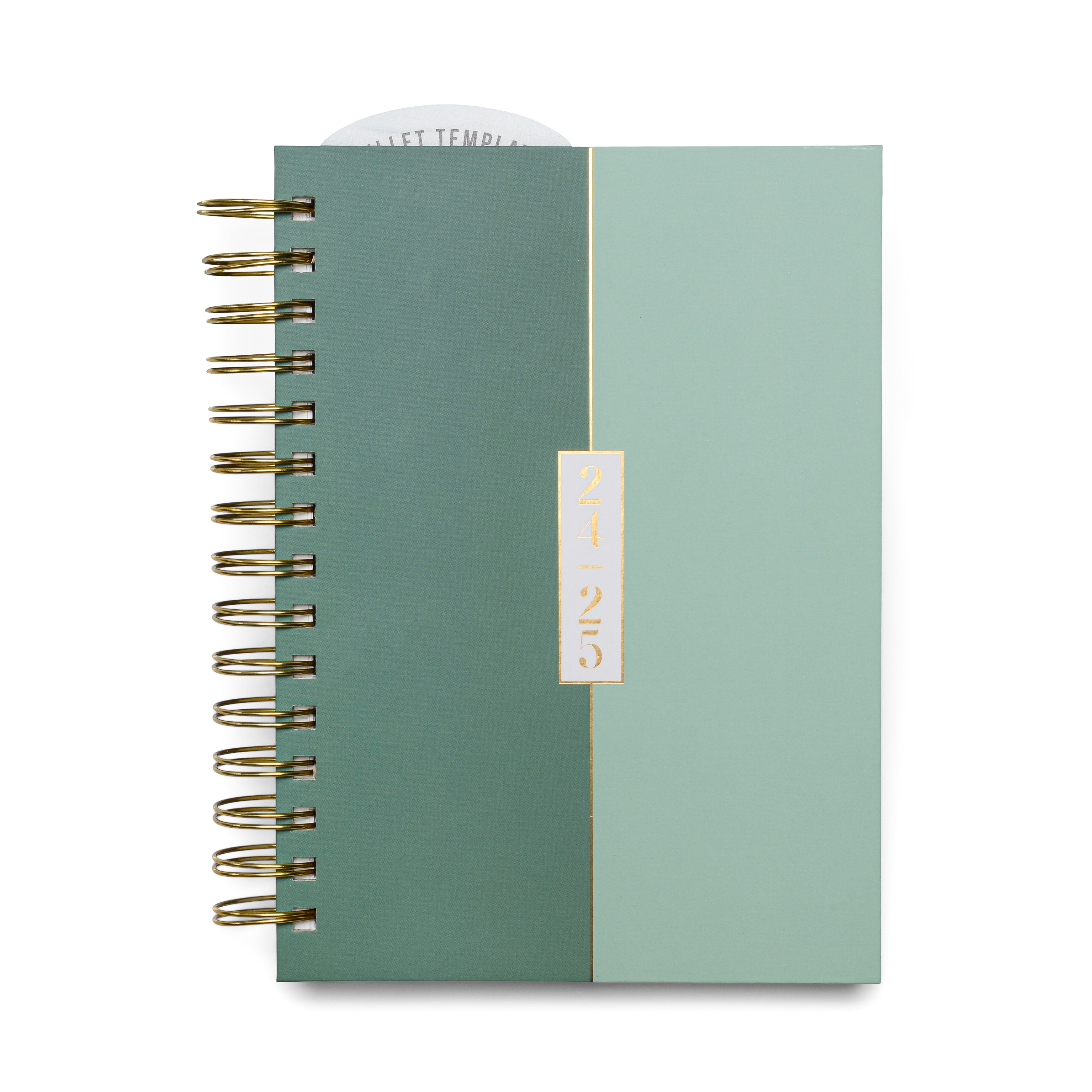 Designworks Ink Two-Tone Green Planner Aug '24 - Dec '25