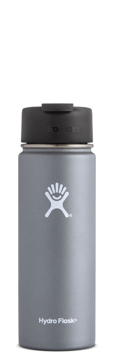 HYDRO FLASK 20 OZ WIDE MOUTH WITH FLIP LID GRAPHITE