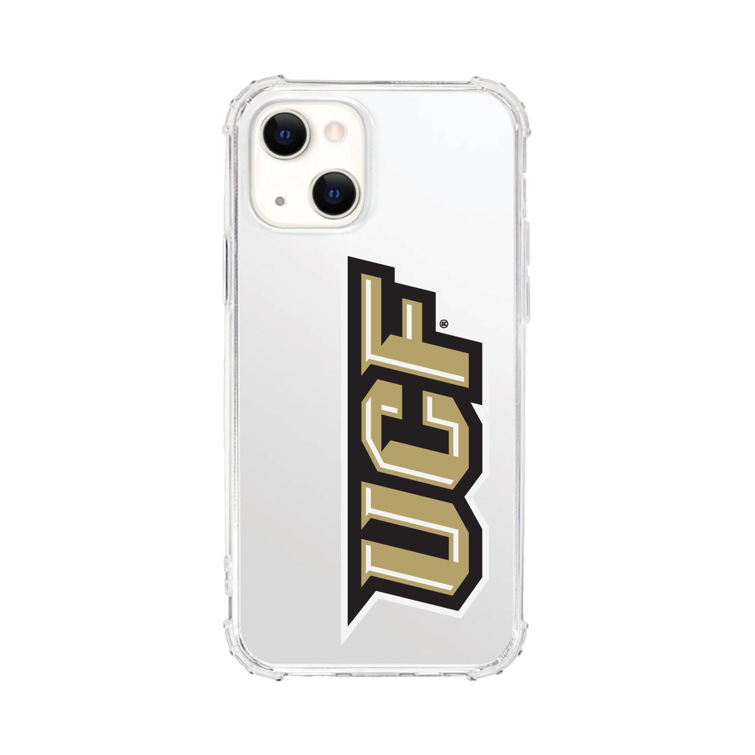 University of Central Florida- Clear Tough Edge Phone Case, Classic - iPhone 15