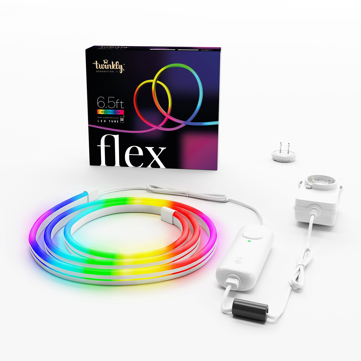 Twinkly FLEX Flexible LED Light Tube 6.5ft, 200ct