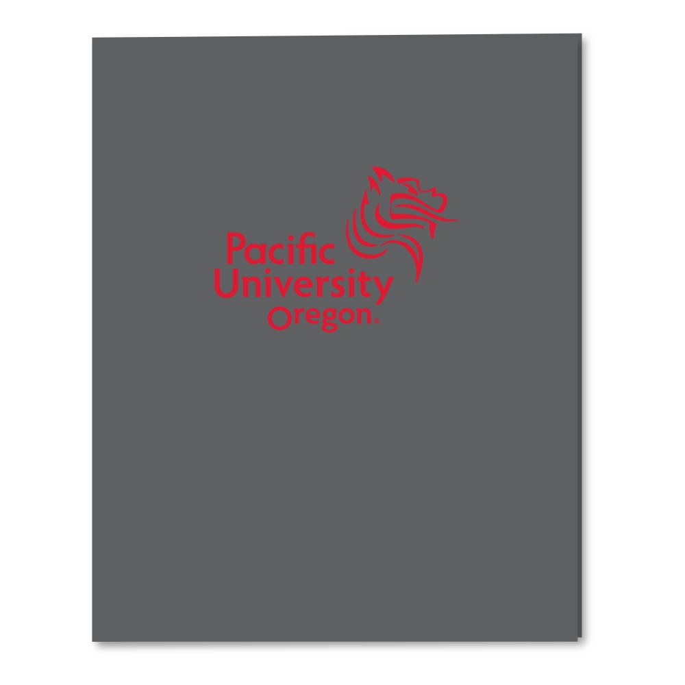 Roaring Twin Pocket Laminated Foil Portfolio 11 x 8.36