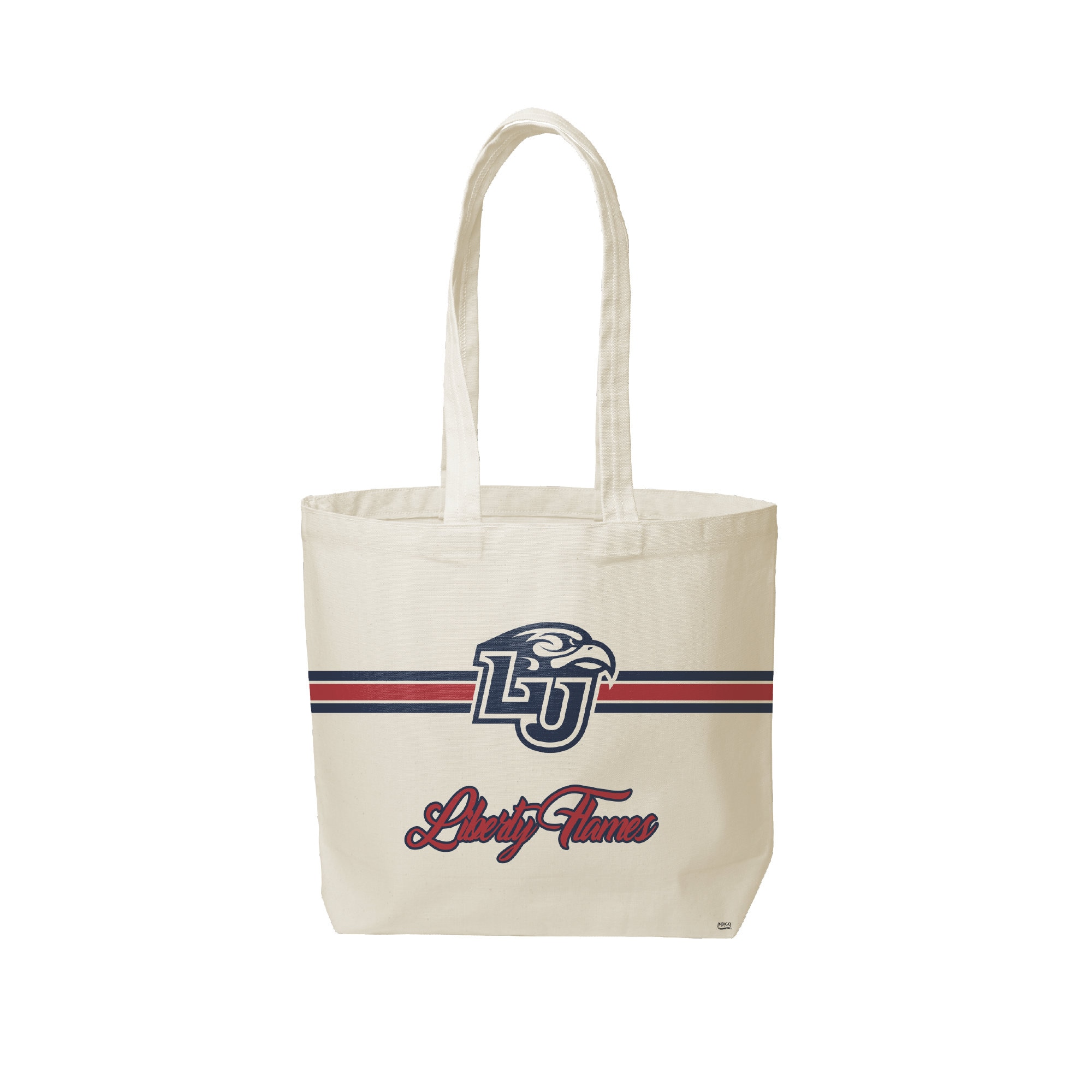 LIBERTY UNIVERSITY FLAMES Canvas Tote