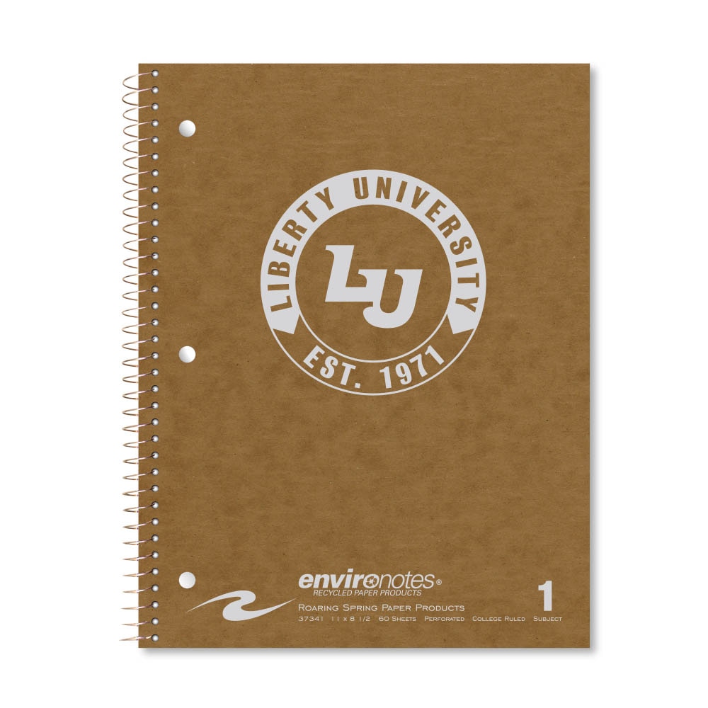 Premium 1 Subject Recycled Notebook, Classic