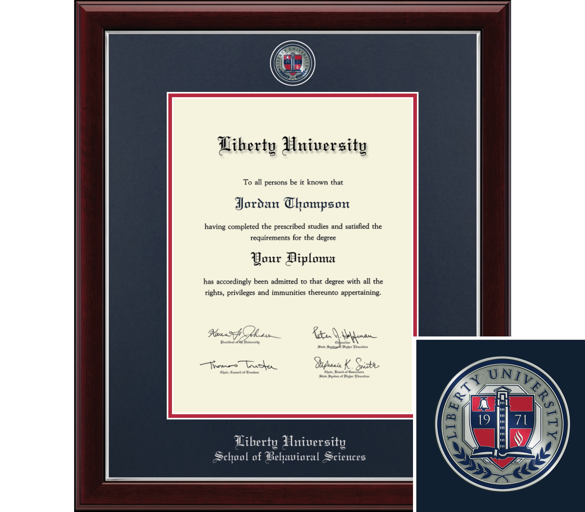 Church Hill Classics Masterpiece Behavioral Science 13"x17" Diploma Frame