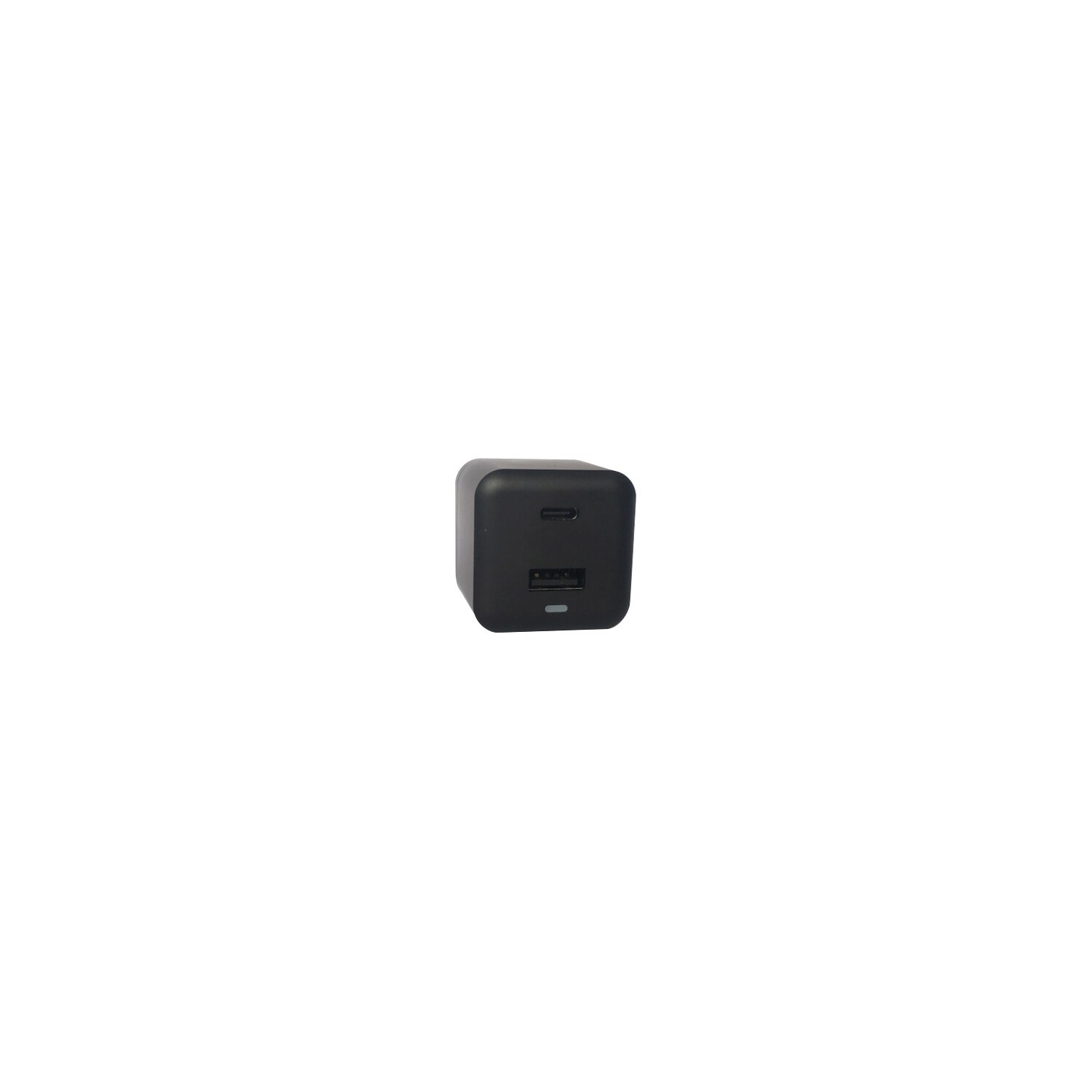 OnHand Dual Port Wall Adapter, USB-A & USB-C, Black