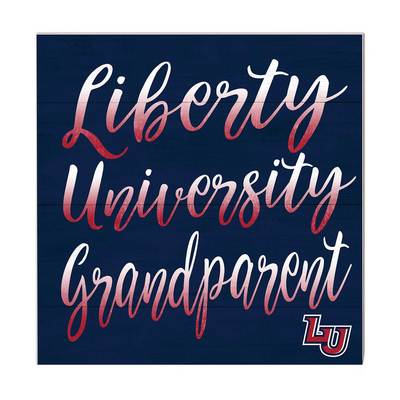 Liberty Team Color Grandparents Sign