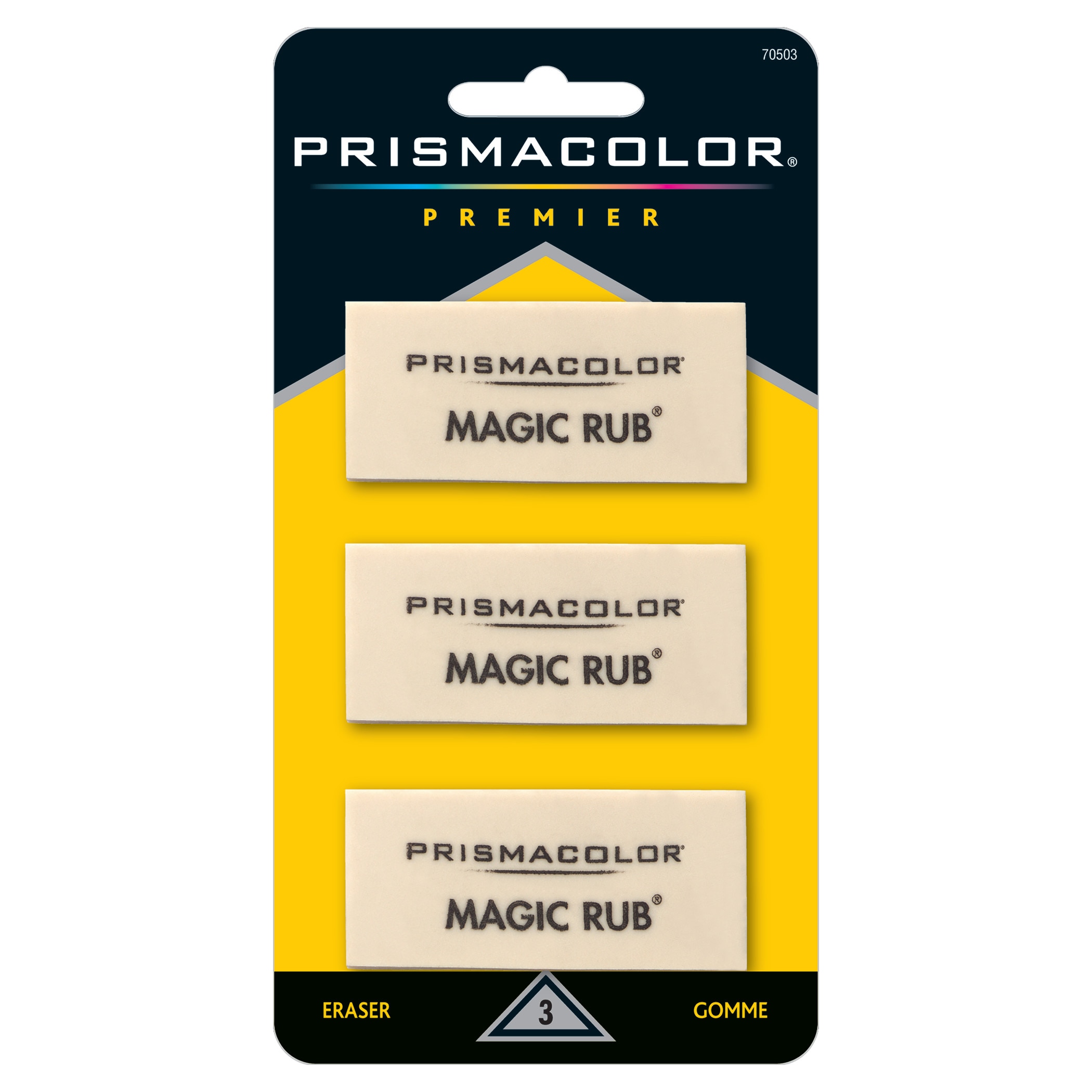 Magic Rub Eraser 3Pk