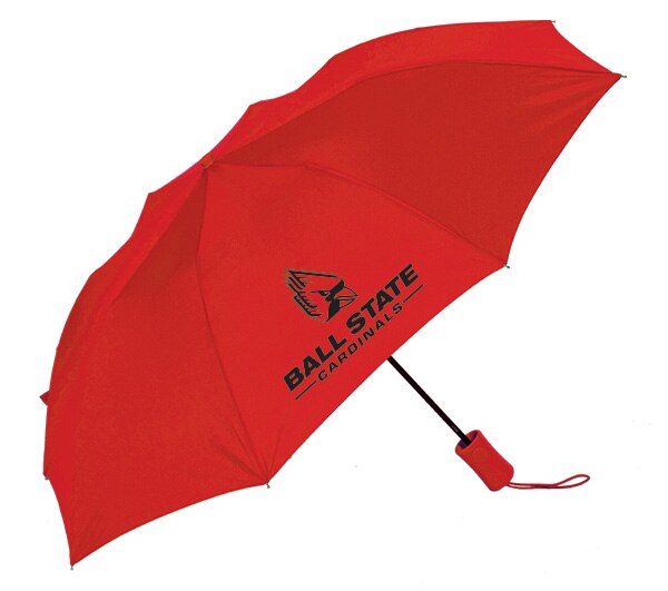 "The Victory" Solid Emblematic Umbrella Automatic Folding 42" Coverage
