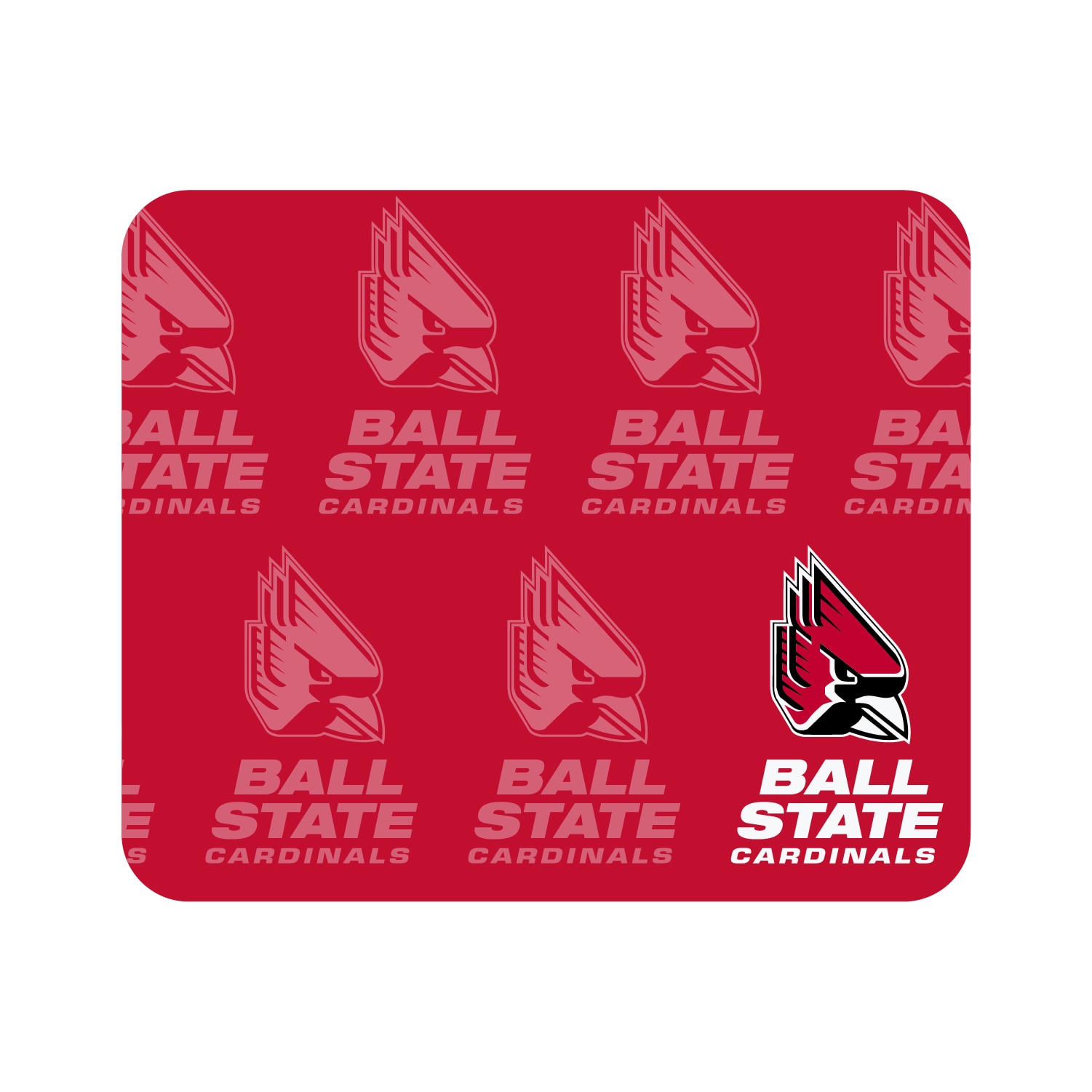 Ball State University Mousepad Mascot Repeat