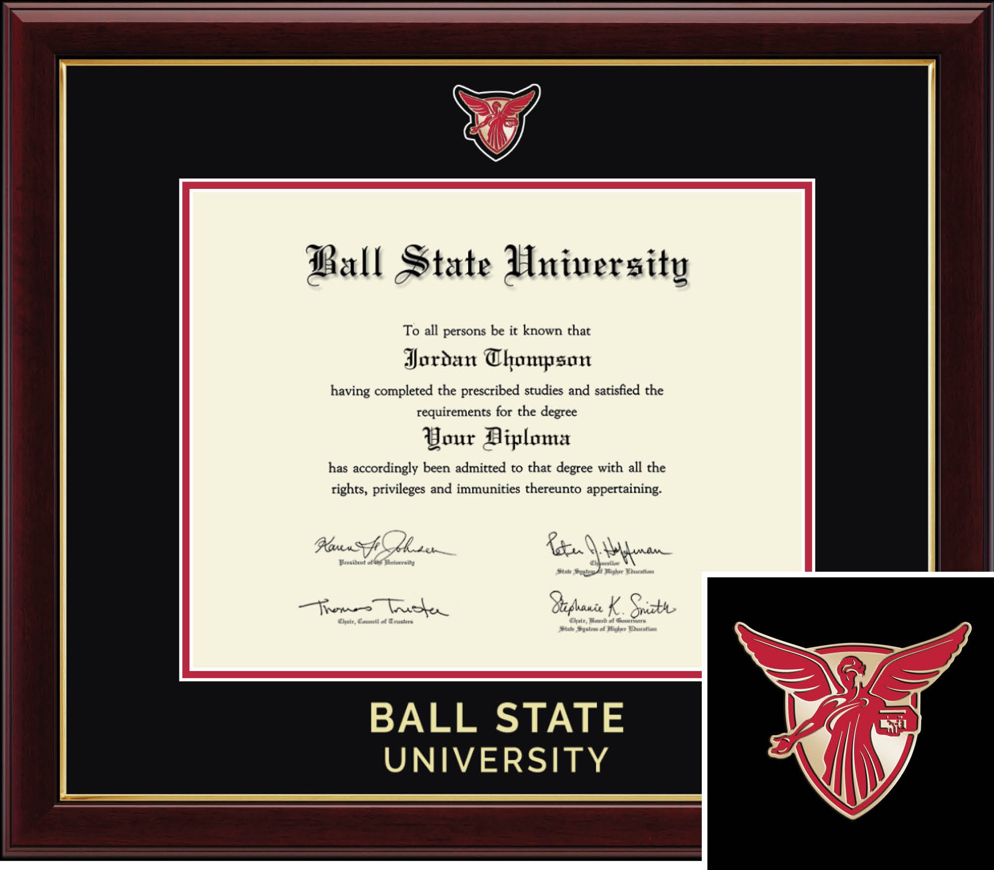 Church Hill Classics Masterpiece PhD Diploma Frame