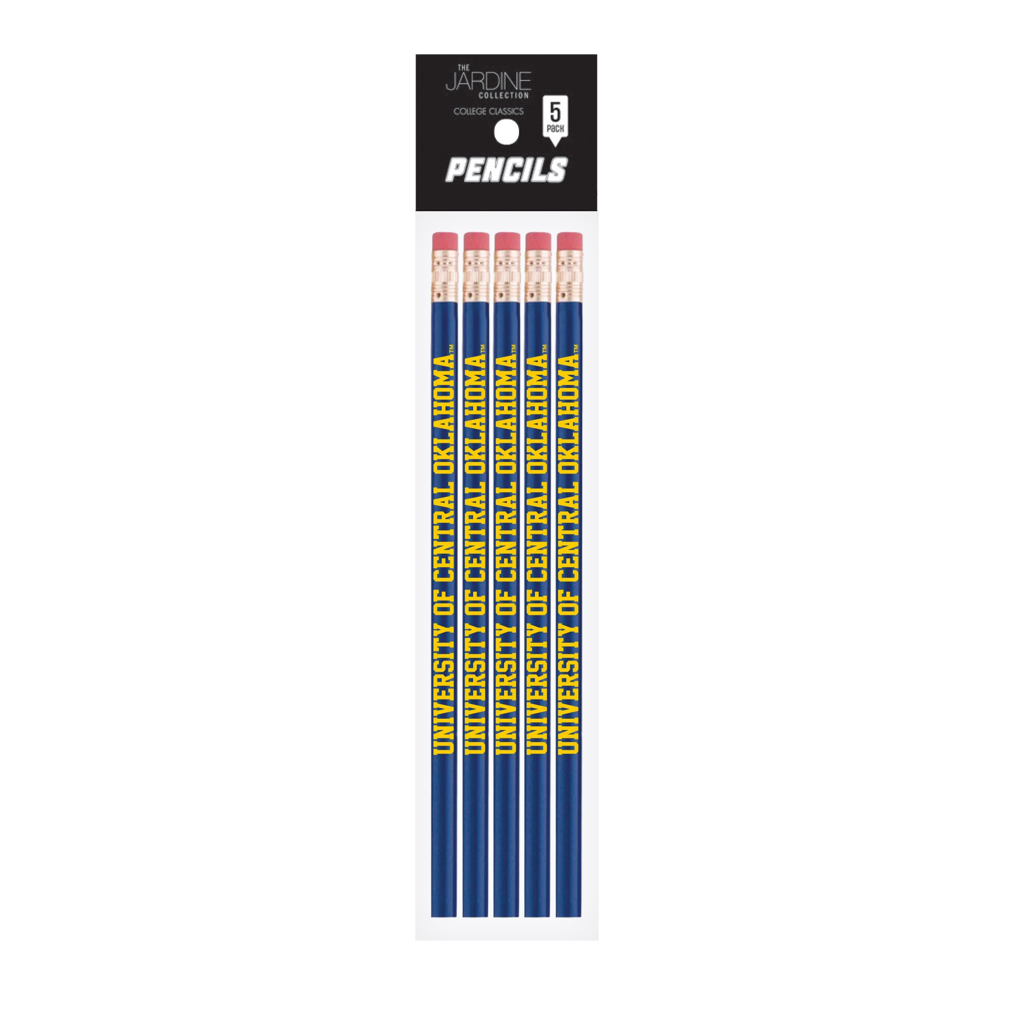 Emblematic Pencil 5pk School Name
