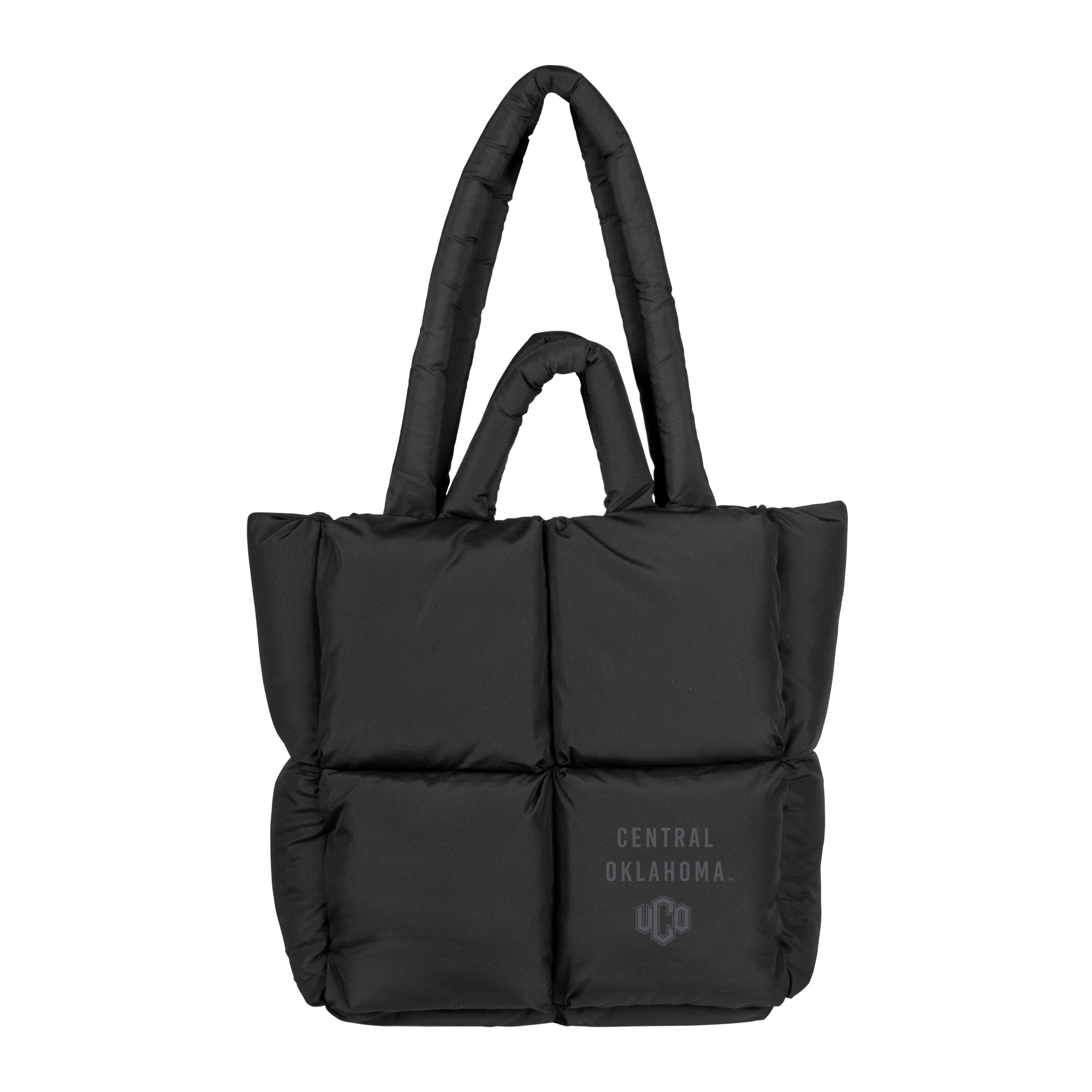 University of Central Oklahoma 162-BLK Puff Tote