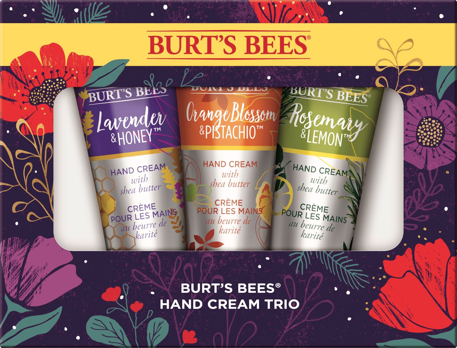 Burt's Bees Hand Cream Trio Gift