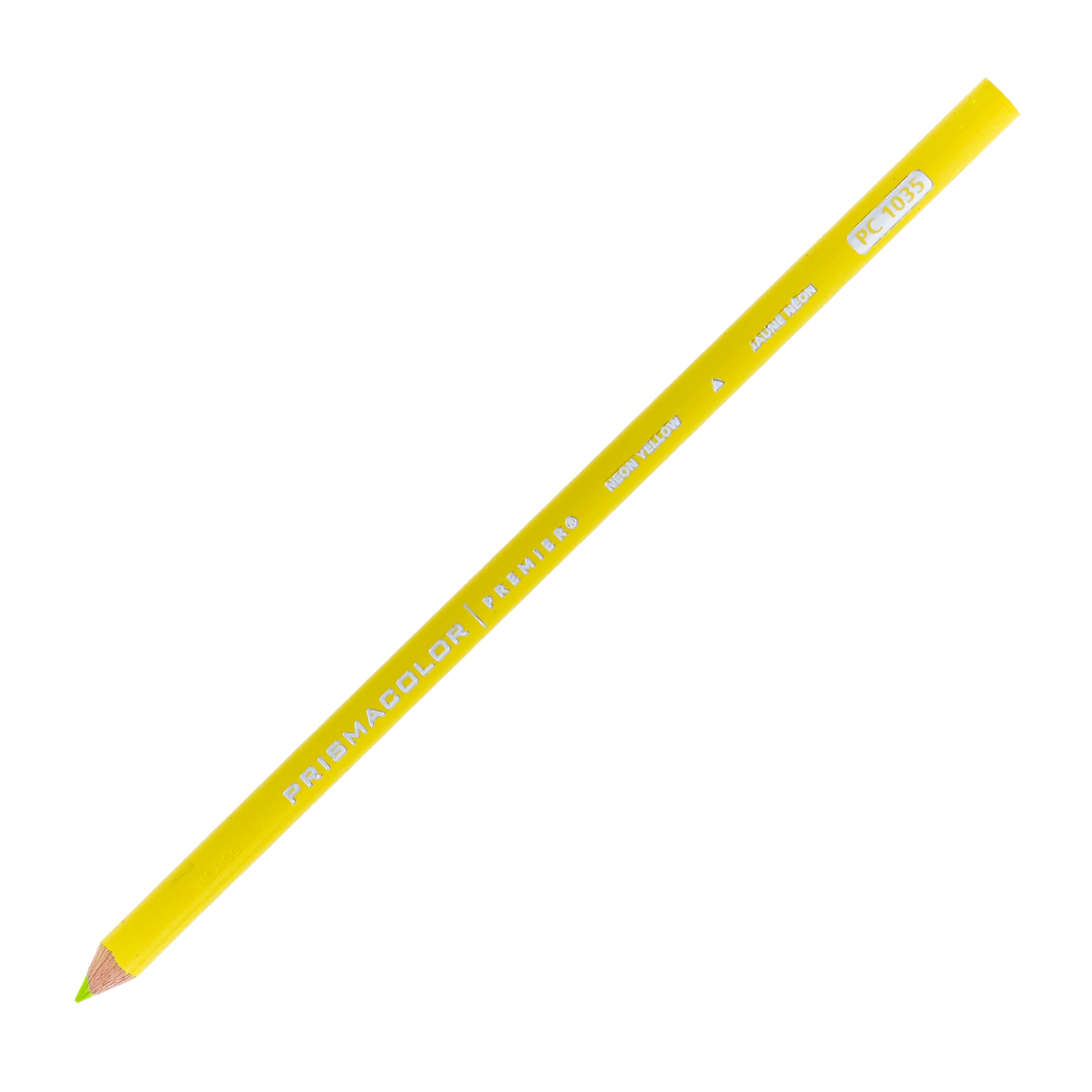 Prismacolor Premier Thick Core Colored Pencil, Neon Yellow 1035