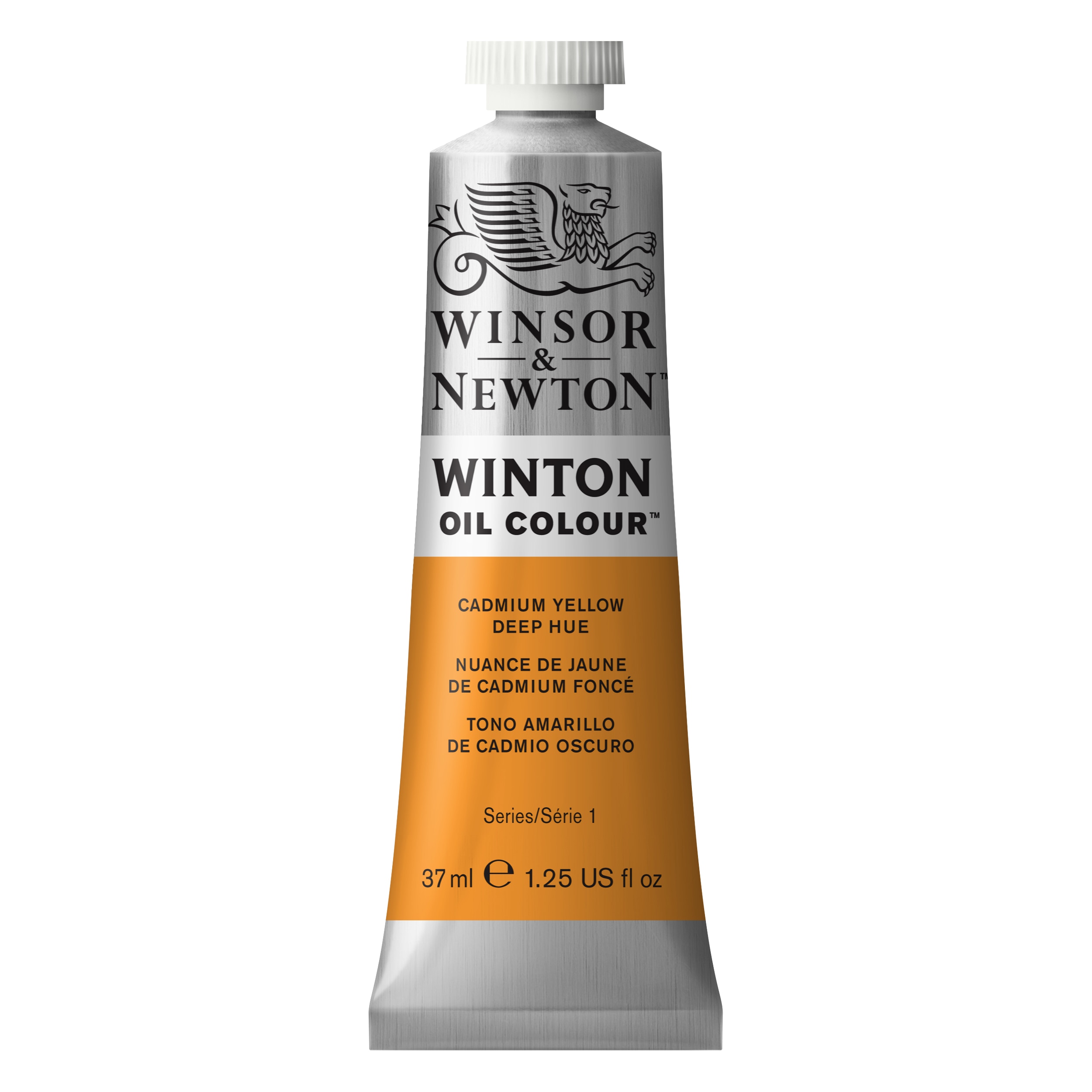 Winsor & Newton Winton Oil Color, 37ml, Cadmium Yellow Deep Hue