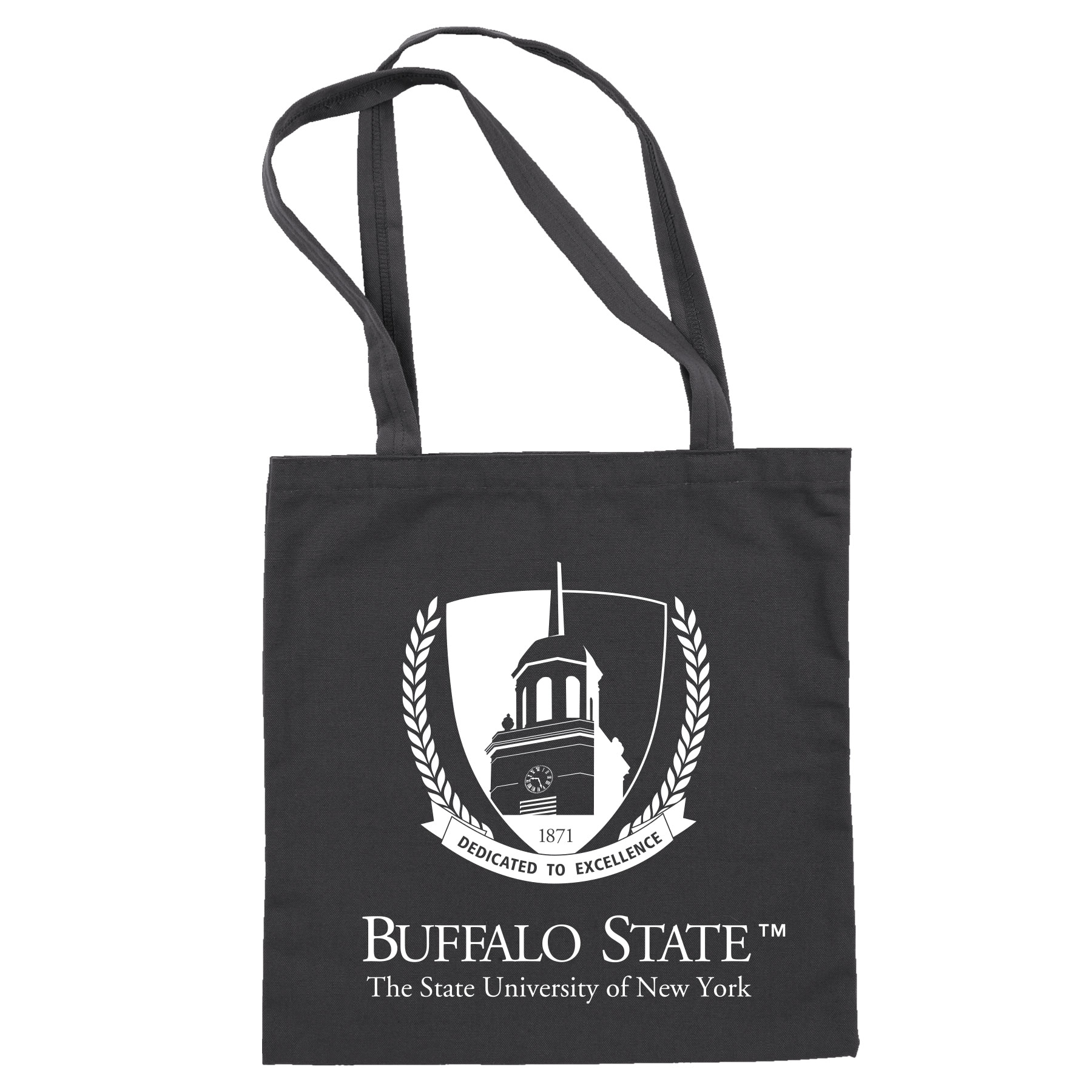 buffalo state Color Canvas Tote