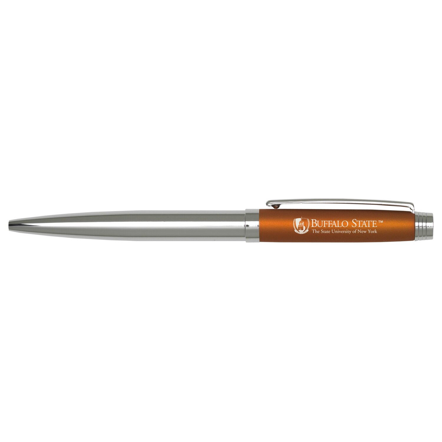 Slim Chrome & Color Ballpoint Pen