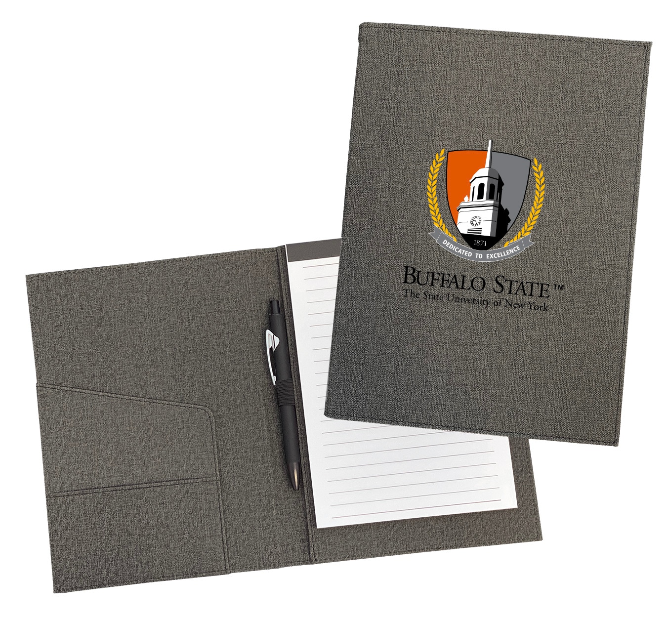 Imprinted Padfolio with Notepad