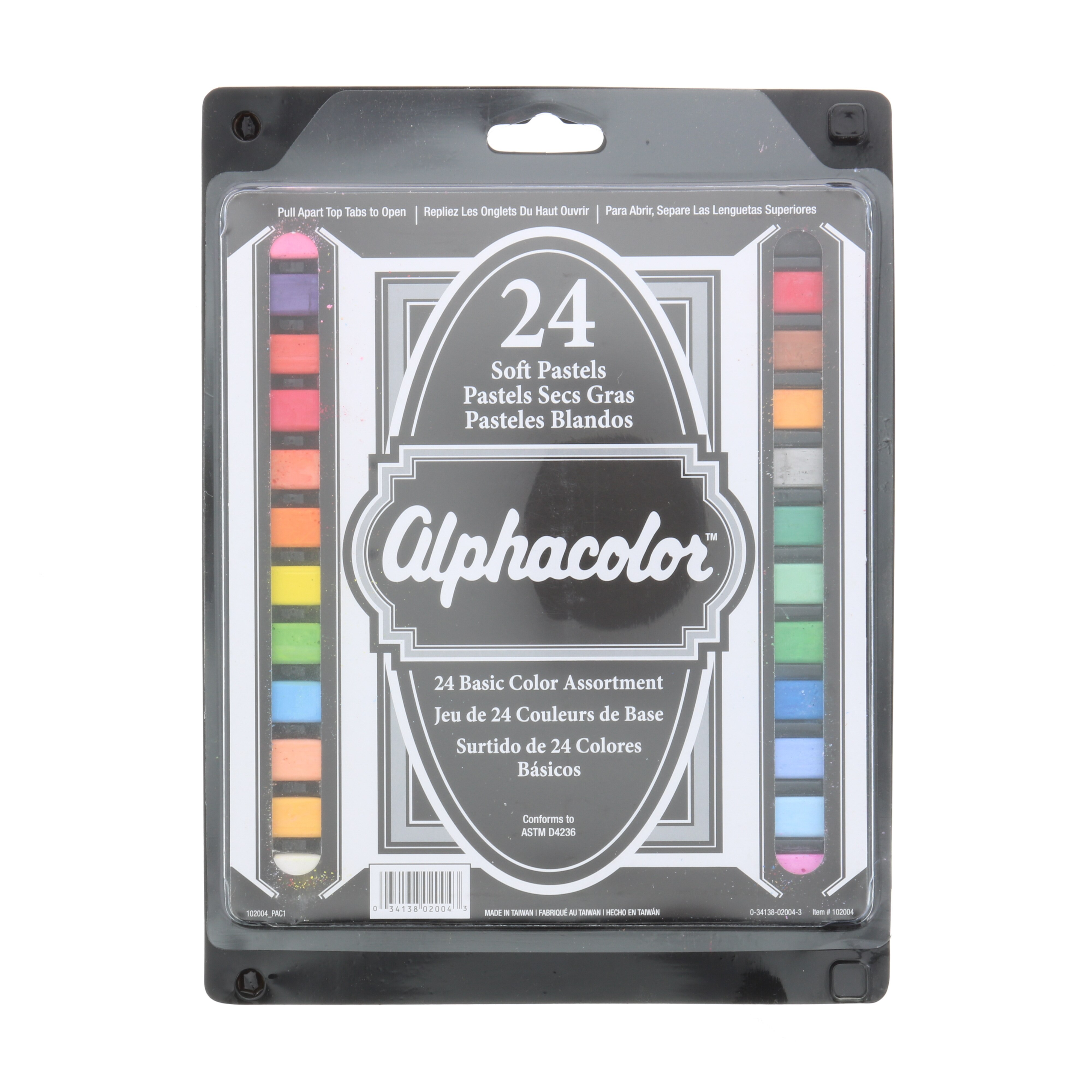 Alphacolor Pastels 24 Color Set