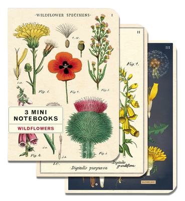 Wildflowers Mini Notebook Set