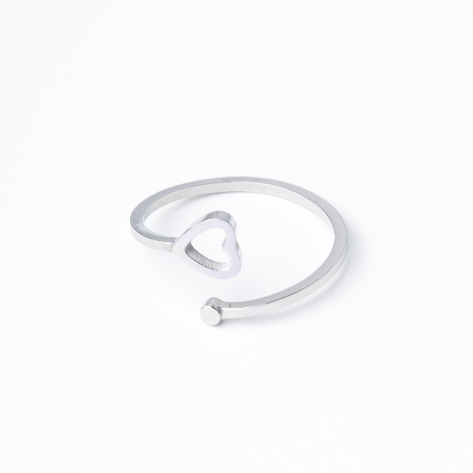 Starfish Project Ada Silver Heart Ring