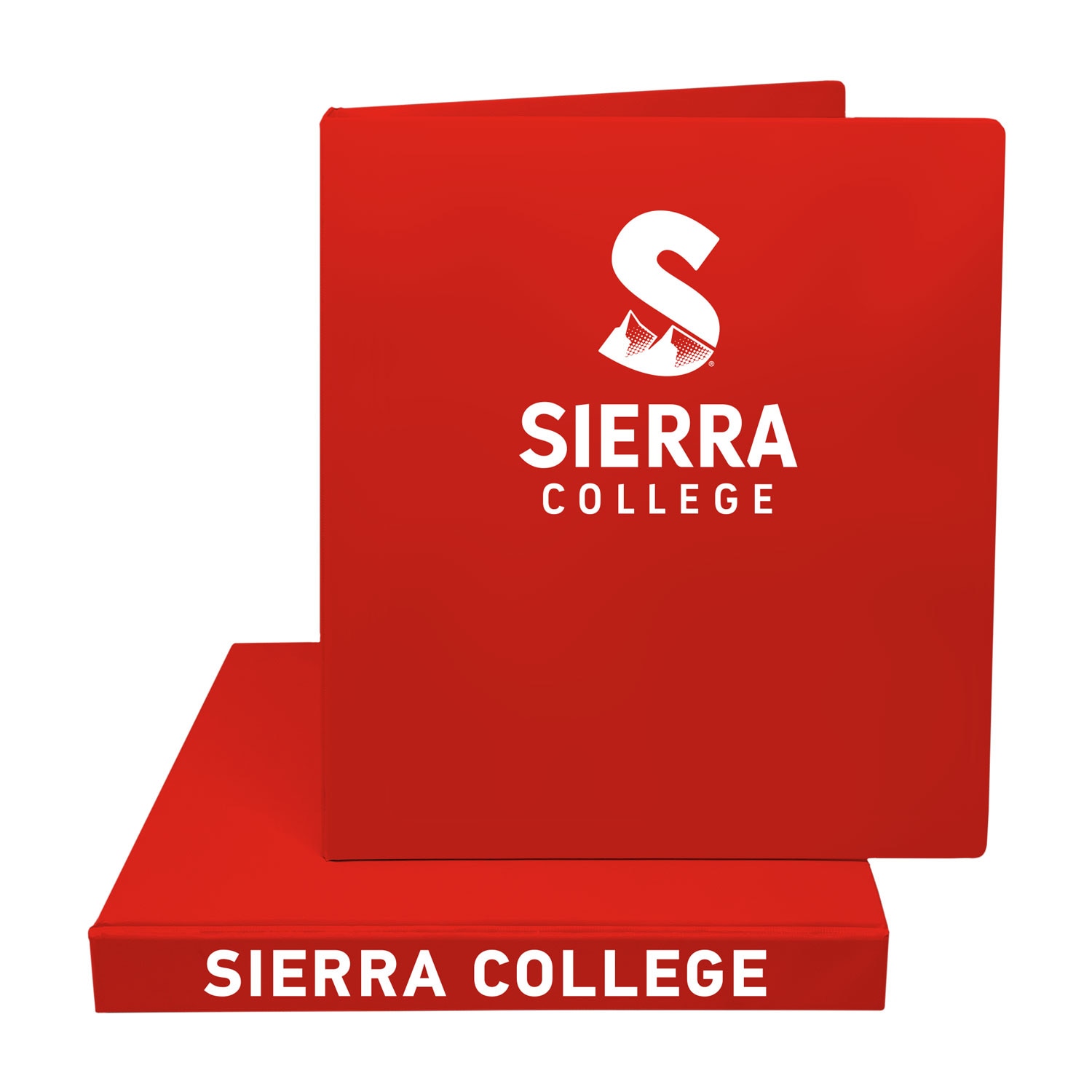 1" Imprinted Binder Mascot