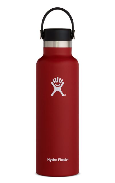 Hydro Flask: 21 oz Standard Mouth - Lychee Red