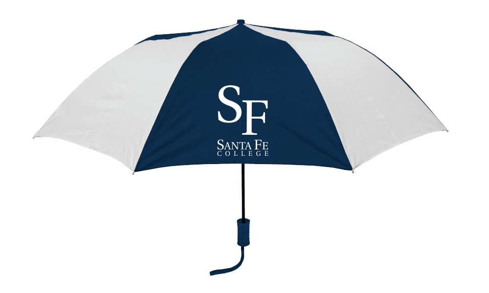"The Sport" 2-Tone Emblematic Umbrella Automatic Folding 48" Coverage