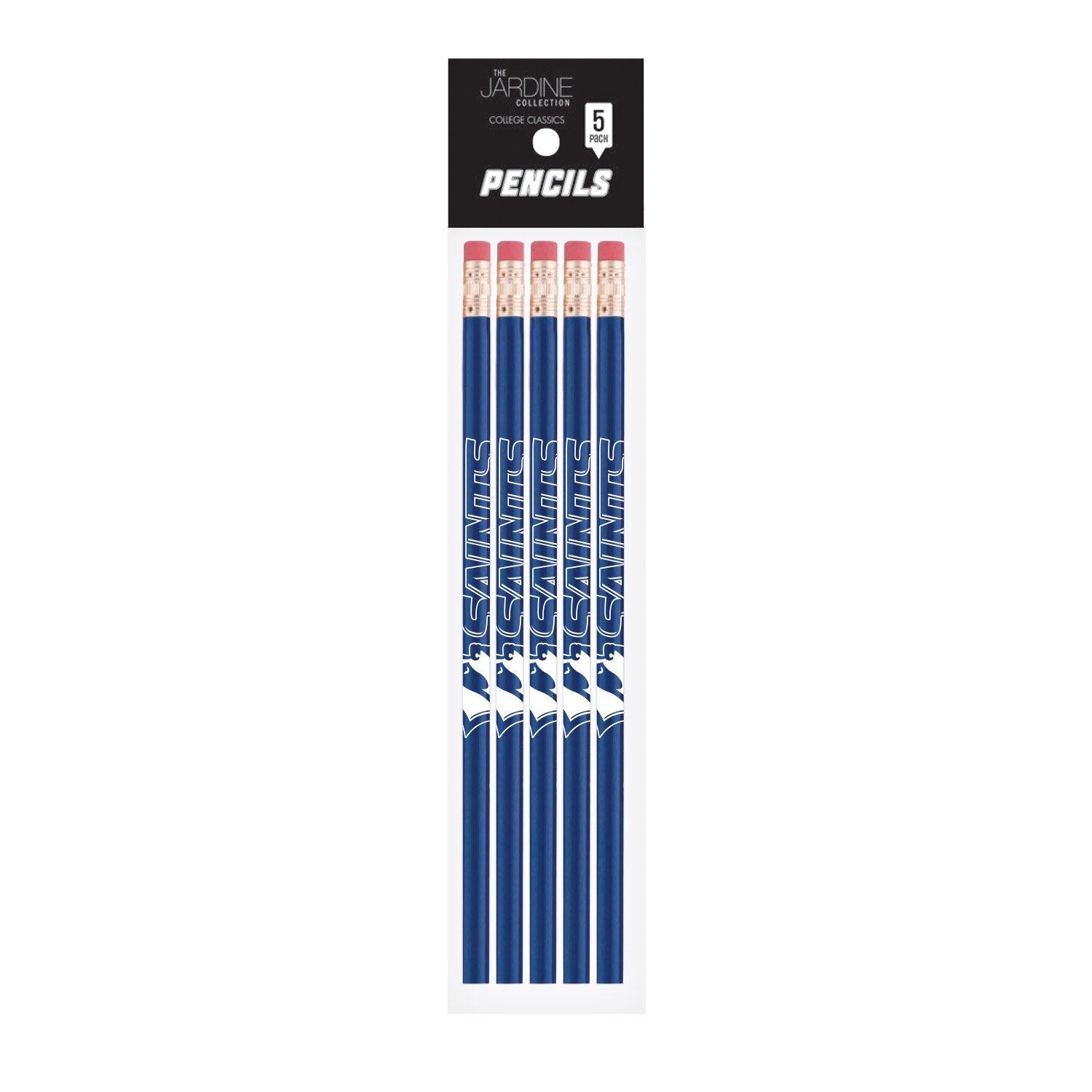 Emblematic Pencil 5pk School Name