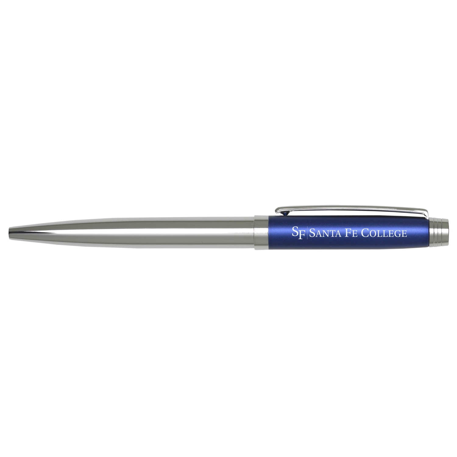 Slim Chrome & Color Ballpoint Pen