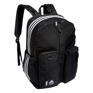 adidas 3 stripes backpack black white Classic 3s II Backpack, The Classic Bars Backpack by Adidas Originals is the perfect accessory for fashion Accessories - Classic Back-to-School 3-Stripes