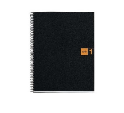 Miquel Rius Orange 1 Subject Notebook