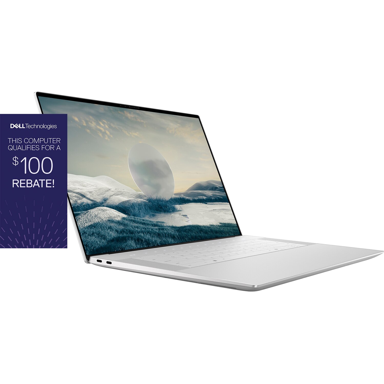 Dell XPS 16 (9640) Laptop BTS 2024 Ult7155H/16/512GB Plat