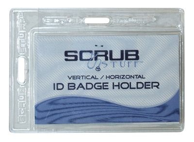 Horizontal/Vertical Id Holder