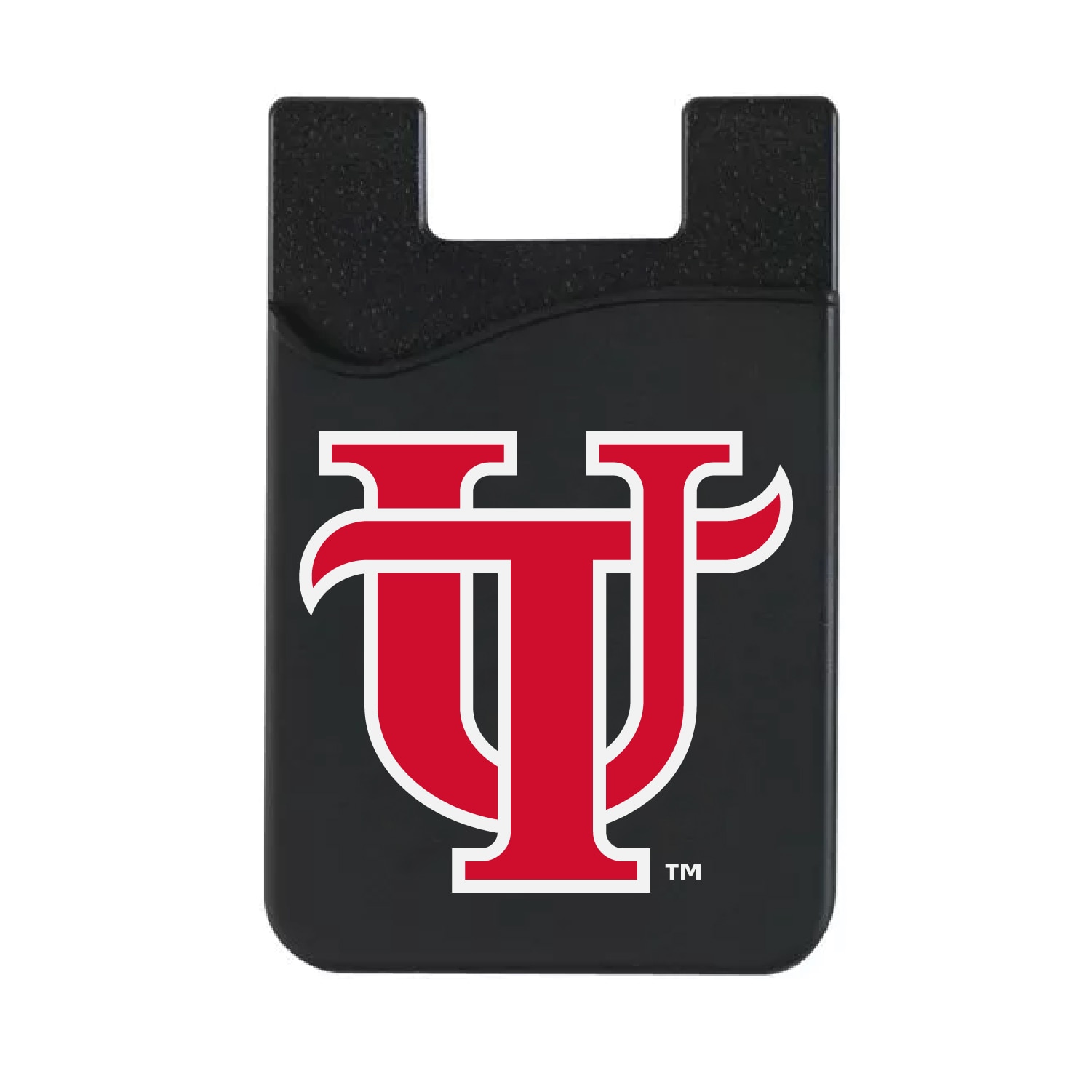 University of Tampa Leather Wallet Sleeve (Top Load), Black, Classic