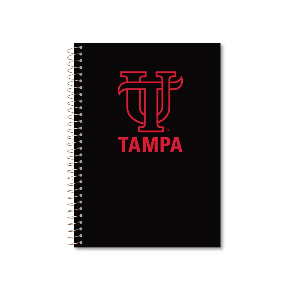 Roaring Premium 3 Subject 9.5 x 6.5 Notebook, College Ruled 20lb Paper, Pressboard Foil Cover