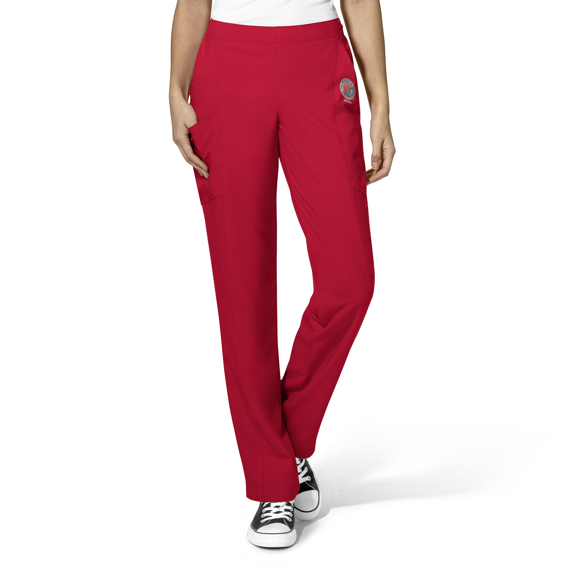 TUT7 Womens Flat Front Cargo Pants