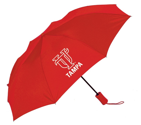 "The Victory" Solid Emblematic Umbrella Automatic Folding 42" Coverage