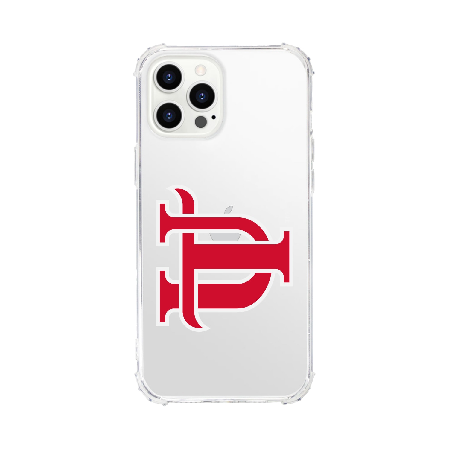 University of Tampa- Clear Tough Edge Phone Case, Classic - iPhone 15